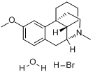 CAS:6700-34-1_一水氢溴酸右旋美沙芬的分子结构