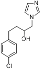 CAS:67085-11-4_1-[4-(4-氯苯基)-2-羟基正丁基]咪唑的分子结构