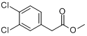 CAS:6725-44-6_3,4-二氯苯乙酸甲酯的分子结构