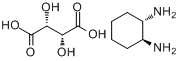 CAS:67333-70-4_(1S,2S)-(-)-1,2-环己二胺D-酒石酸盐的分子结构