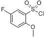CAS:67475-56-3_5-氟-2-甲氧基苯磺酰氯的分子结构