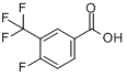CAS:67515-55-3_4-氟-3-(三氟甲基)苯甲酸的分子结构