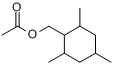 CAS:67634-05-3_2,4,6-三甲基环己烯甲醇乙酸酯的分子结构