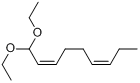 CAS:67674-37-7_1,1-二乙氧基-(Z,Z)-2,6-壬二烯的分子结构