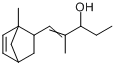 CAS:67739-11-1_2-甲基-1-(甲基二环[2.2.1]庚-5-烯-2-基)-1-戊烯-3-醇的分子结构