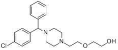CAS:68-88-2_羟嗪的分子结构