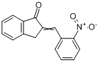CAS:68063-18-3_2-[(2-硝基苯基)亚甲基]-2,3-二氢-1H-茚酮的分子结构
