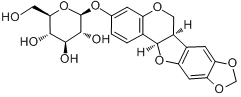CAS:6807-83-6_三叶豆紫檀苷的分子结构