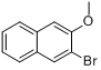 CAS:68251-77-4_2-溴-3-甲氧基萘的分子结构