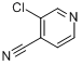 CAS:68325-15-5_3-氯-4-氰基吡啶的分子结构