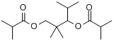 CAS:6846-50-0_2,2,4-三甲基-1,3-戊二醇二异丁酸酯的分子结构