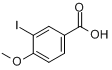 CAS:68507-19-7_3-碘-4-甲氧基苯甲酸的分子结构