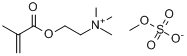 CAS:6891-44-7_N,N,N-三甲基-2-[(2-甲基-1-氧代-2-丙基)氧]-乙氨甲基硫酸酯的分子结构