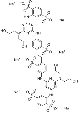 CAS:68971-49-3_荧光增白剂264的分子结构