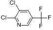 CAS:69045-84-7_2,3-二氯-5-三氟甲基吡啶的分子结构