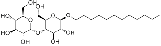 CAS:69227-93-6_十二烷基-beta-D-麦芽糖苷的分子结构