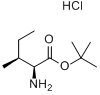 CAS:69320-89-4_L-异亮氨酸叔丁酯盐酸盐的分子结构