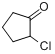CAS:694-28-0_2-氯环戊酮的分子结构