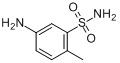 CAS:6973-09-7_3-氨基-6-甲基苯磺酰胺的分子结构