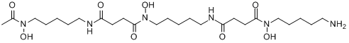 CAS:70-51-9_去铁胺的分子结构