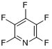 CAS:700-16-3_五氟吡啶的分子结构