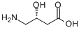 CAS:7013-07-2_(R)-(-)-4-氨基-3-羟基丁酸的分子结构