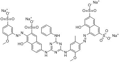 CAS:70236-51-0_C.I.直接红89的分子结构