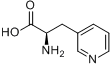 CAS:70702-47-5_3-(3-吡啶基)-D-丙氨酸的分子结构