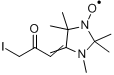 CAS:70723-34-1_4-(3-Iodo-2-oxopropylidene)-2,2,3,5,5-pentamethyl-imidazolidine-1-oxylķӽṹ