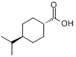 CAS:7077-05-6_反式对异丙基环己基甲酸的分子结构
