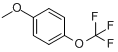 CAS:710-18-9_4-(三氟甲氧基)苯甲醚的分子结构