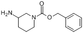 CAS:711002-74-3_1-N-Cbz-3-氨基哌啶的分子结构