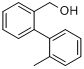 CAS:7111-76-4_2-(2-甲基苯基)-苯甲醇的分子结构