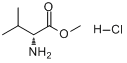 CAS:7146-15-8_D-缬氨酸甲酯盐酸盐的分子结构