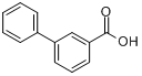 CAS:716-76-7_3-苯基苯甲酸的分子结构