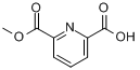 CAS:7170-36-7_2,6-吡啶二羧酸单甲酯的分子结构