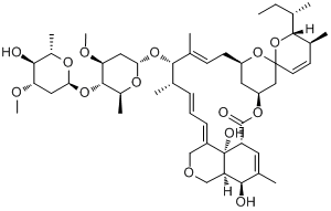 CAS:71751-41-2_阿维菌素的分子结构