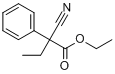 CAS:718-71-8_2-氰基-2-苯基丁酸乙酯的分子结构
