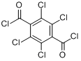 CAS:719-32-4_2,3,5,6-四氯对苯二甲酰氯的分子结构