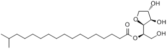 CAS:71902-01-7_异十八烷酸山梨醇酯的分子结构