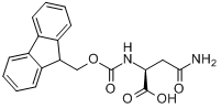 CAS:71989-16-7_Fmoc-L-天冬酰胺的分子结构