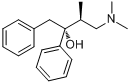 CAS:72541-03-8_(2R,3S)-(?)-4-二甲氨基-1,2-二苯基-3-甲基-2-丁醇的分子结构