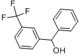CAS:728-80-3_3-(三氟甲基)二苯基甲醇的分子结构