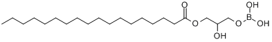 CAS:72905-86-3_十八酸、2,3-二羟基丙酯、硼酸的酯化物的分子结构