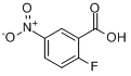 CAS:7304-32-7_2-氟-5-硝基苯甲酸的分子结构