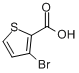 CAS:7311-64-0_3-溴噻吩-2-甲酸的分子结构