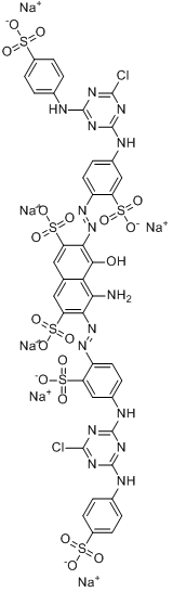 CAS:73398-36-4_C.I.活性绿19的分子结构