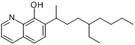 CAS:73545-11-6_7-(4-乙基-1-甲基辛基)-8-羟基喹啉的分子结构