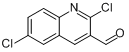 CAS:73568-41-9_2,6-二氯喹啉-3-甲醛的分子结构