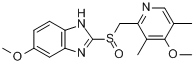 CAS:73590-58-6_奥美拉唑的分子结构